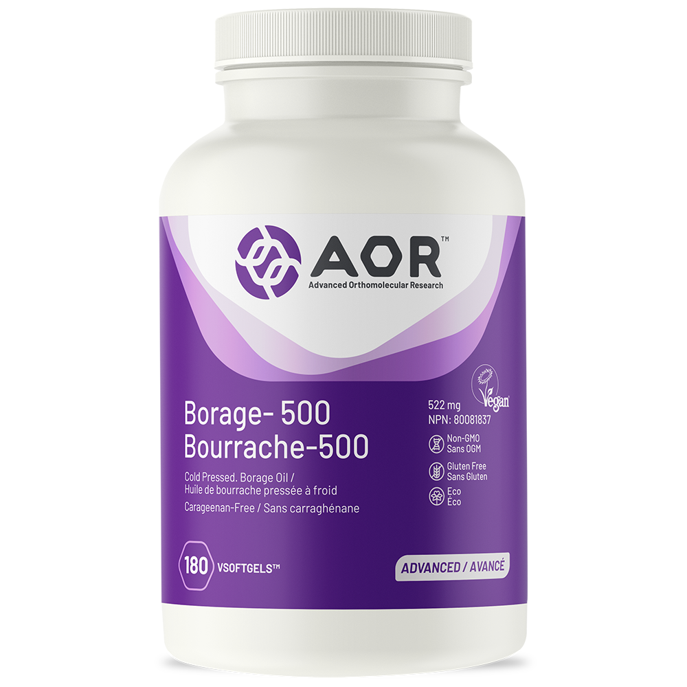 AOR - Borage 500 (180  Softgels)