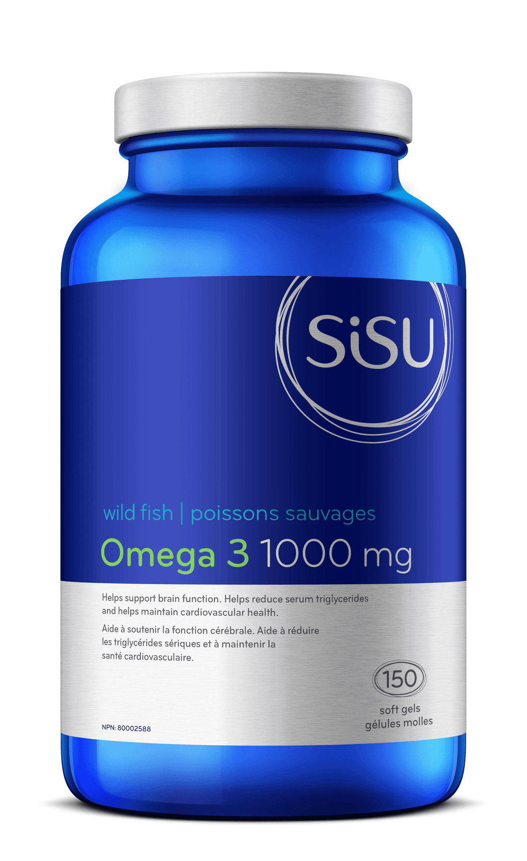 Sisu - Omega-3 1000mg (150 Soft Gels)