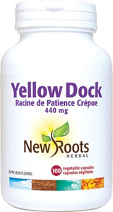 NR- Yellow Dock 440mg (100 Caps)