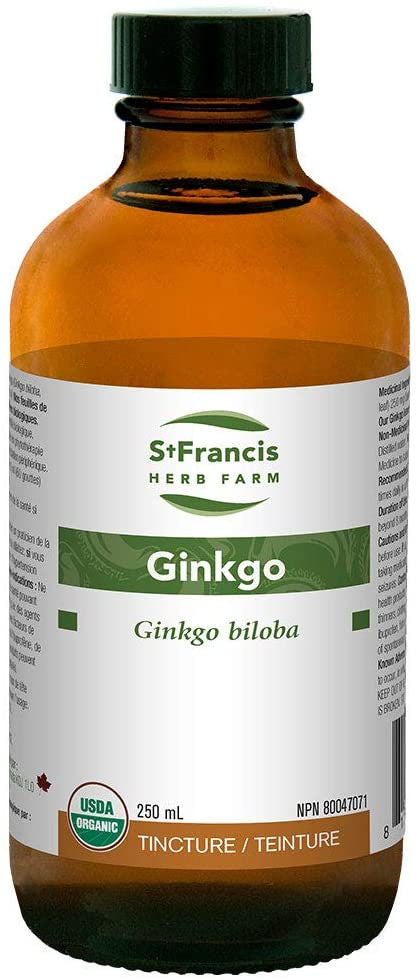 St. Francis - Ginkgo Tincture (250mL)