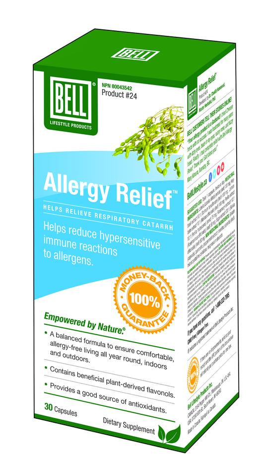 Bell- #24 Allergy Relief (30 Caps)