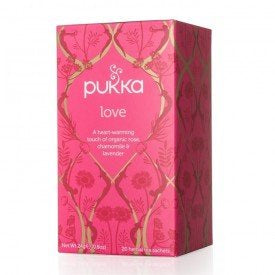 Pukka - Love Organic 20 sachets ( rose chamomile and Lavander )