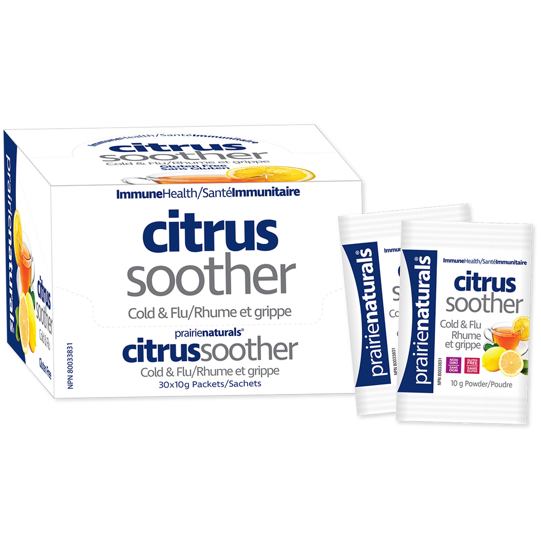 Prairie- Citrus Soother Cold & Flu Immune Boosting Drink (10g Packet)