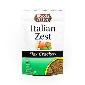 FA - Org. Italian Zest Flax Cracker (4 Oz)