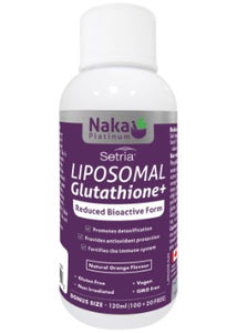 Naka Plat - Liposomal Glutathione+ 120 ml