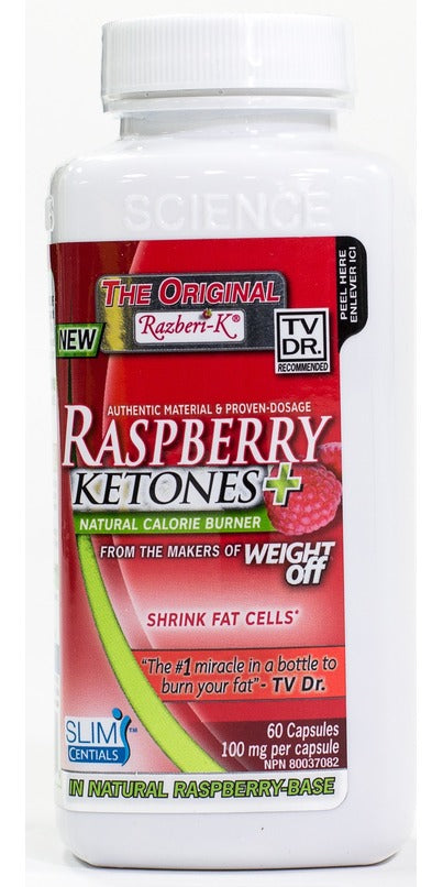 Nuvocare - Raspberry Ketones+ 100mg (60 Caps)