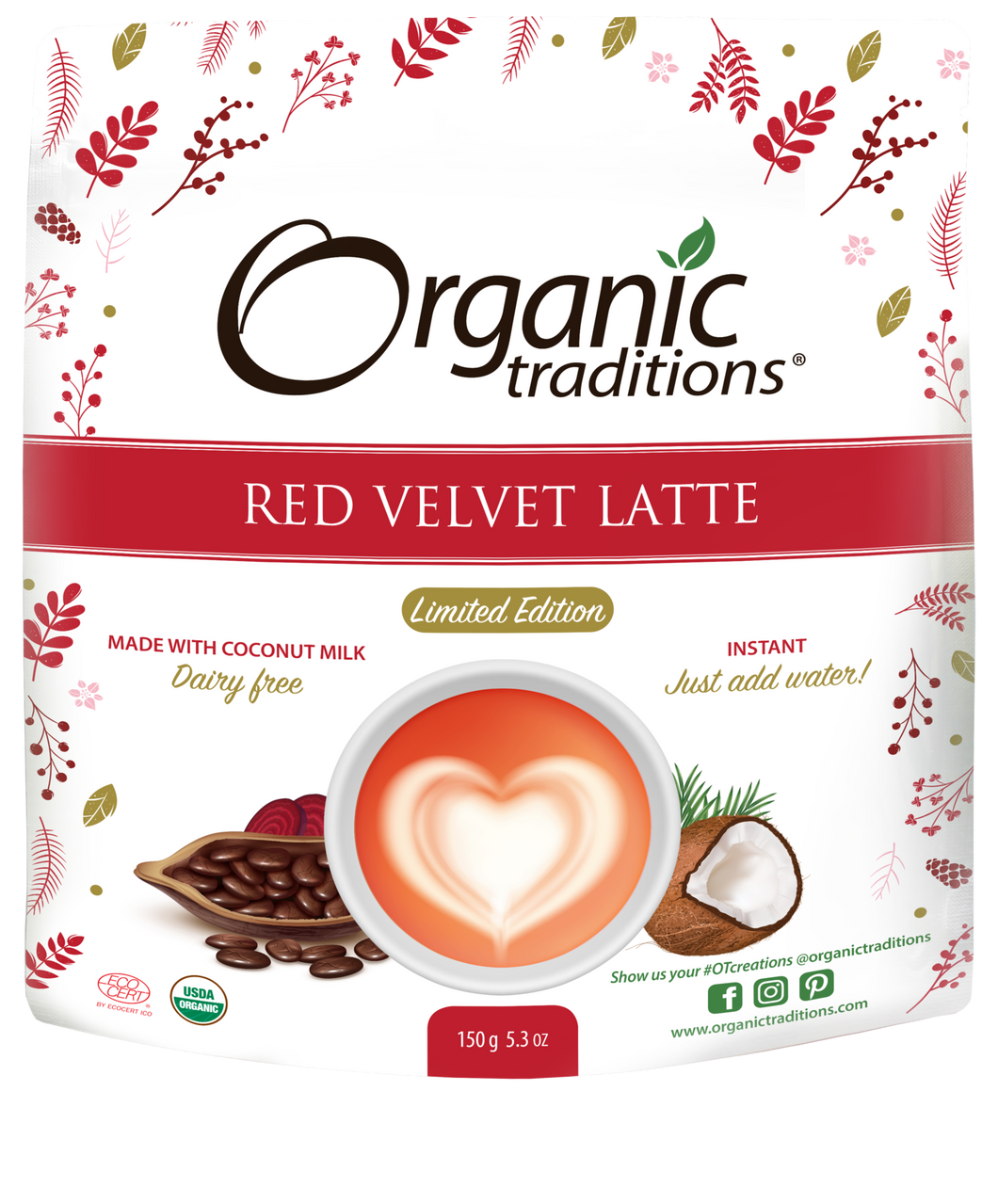 Org Trad - Red Velvet Latte (150g)