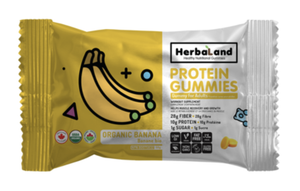 Herbaland - Protein Gummies Organic Banana(50g)