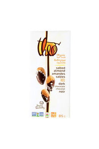 Theo Salted Almond 70% Dark Chocolate (85g)