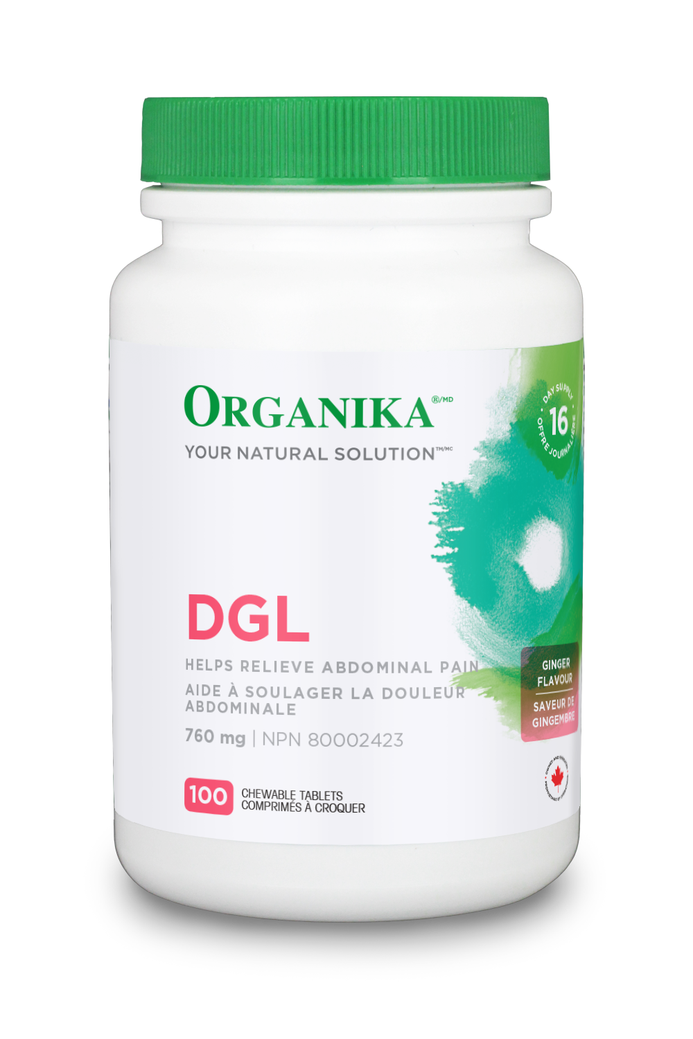 Organika - DGL (Deglycyrrhizinated Licorice) (100 Tabs)