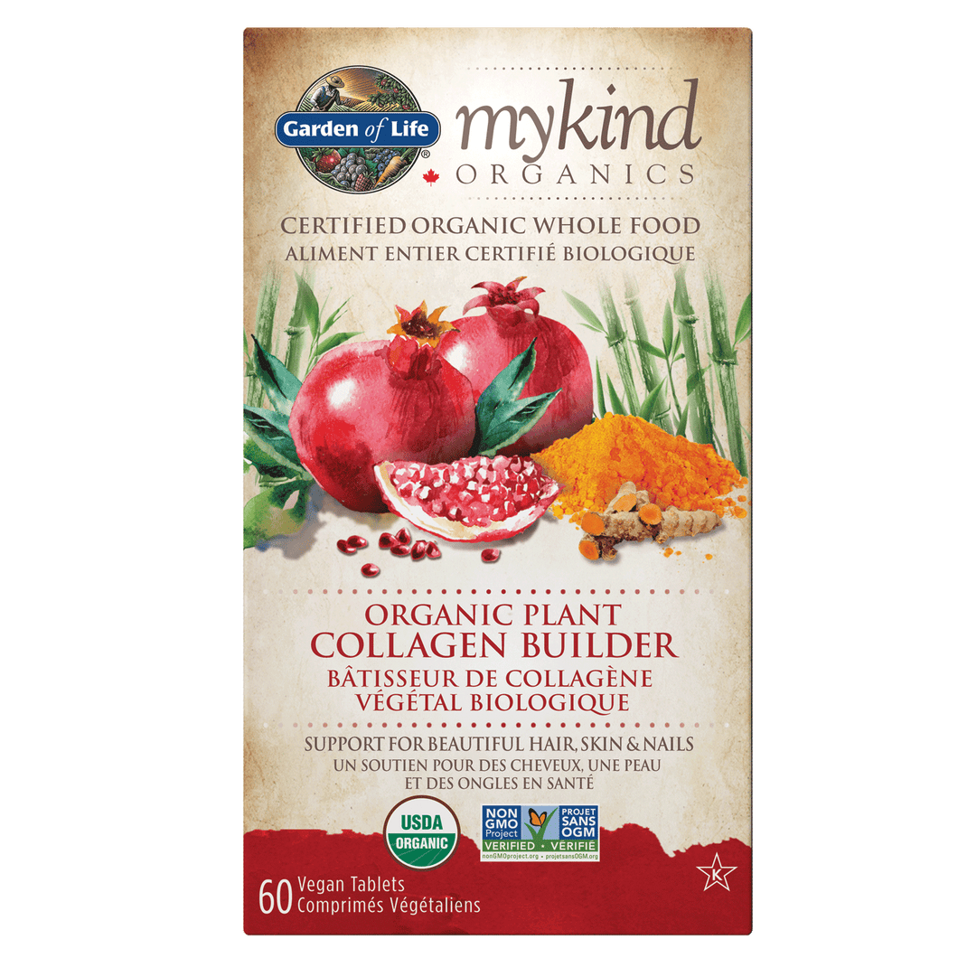 GOL- myKind Organics Org Plant Collagen Builder 60tabs