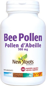 NR- Bee Pollen 500mg (100 Capsules)