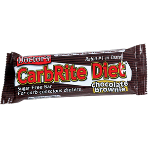 Doctor's CarbRite Bar chocolate Brownie