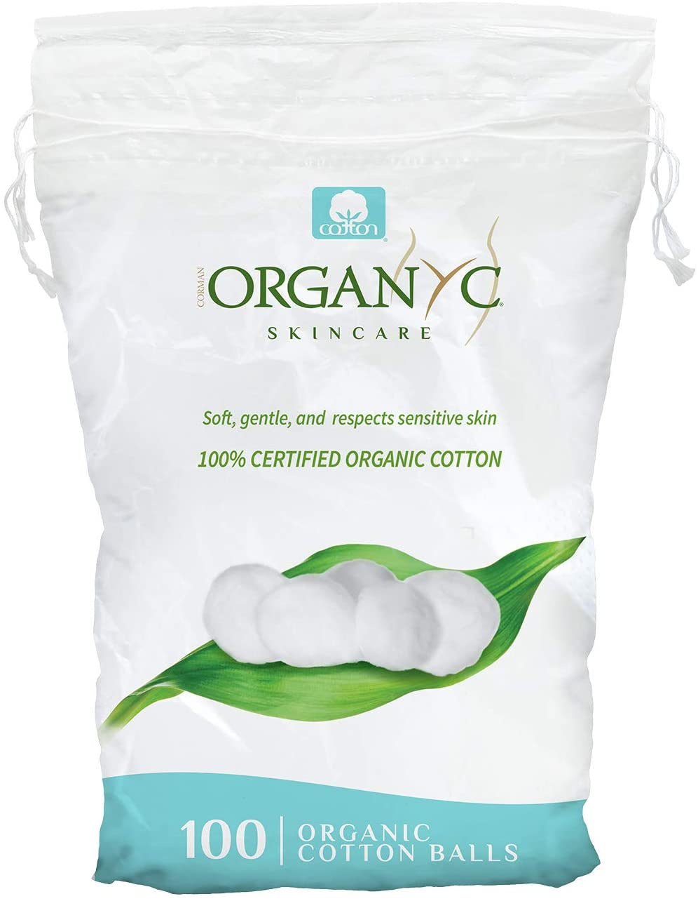 Organ(Y)C-Beauty Cotton Balls 100Cts