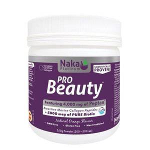 Naka Plat - Pro Beauty 5000mcg of pure Biotin (bonus size 250g)
