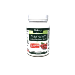 Naka - Magnesium with Hawthorn Berry 250mg (90 VCaps)