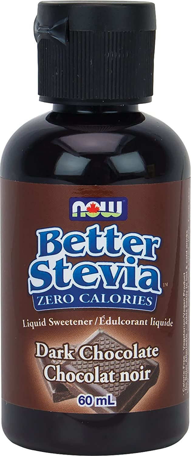 Now-stevia dark chocolate liquid extract 60 ml