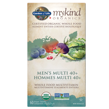 GOL- Mykind Organics Men’s Multi 40+ (60 Tablets)