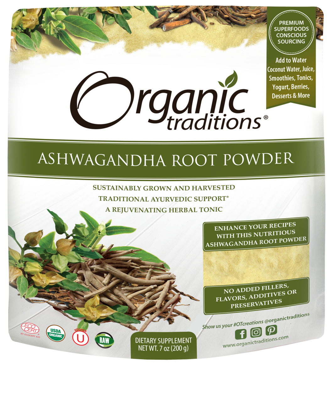 Org Trad- Ashwagandha Powder (200g)