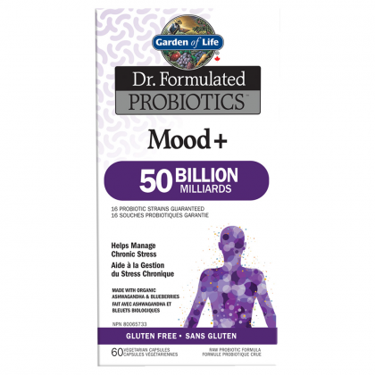 GOL- Dr. Formulated Mood+ Probiotics 50 Billion CS (60 VCaps)