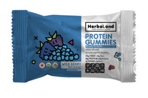 Herbaland - Protein Gummies Wildberry(50g)