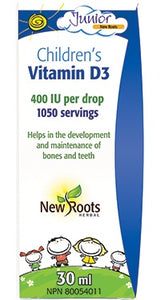 NR- Vitamin D3 Children's 400 IU (30ml)