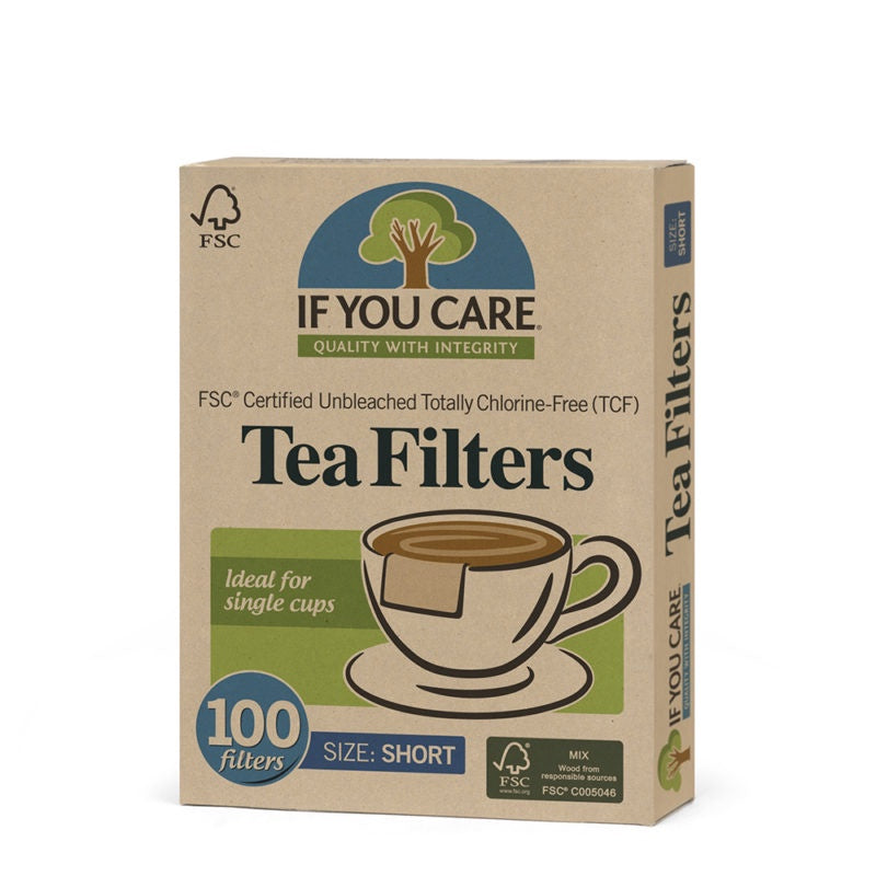 IYC- Unbleached Tea Filters (100 Filters)