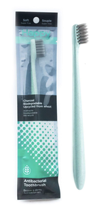 Happy Biodegradable Charcoal Toothbrush