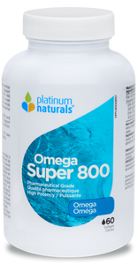 Plat Nat- Omega super 800 softgels 60