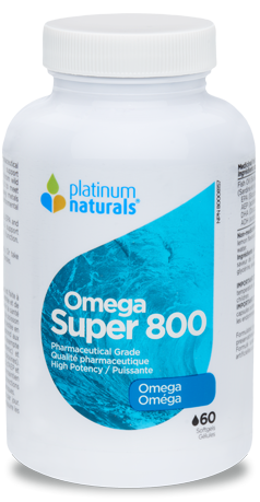 Plat Nat- Omega super 800 softgels 60
