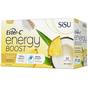 Sisu - Ester-C Energy Boost Pina Colada (30 Sachets)