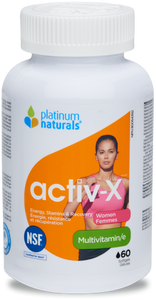 Plat Nat- Activ-X for Women (60 Softgels)