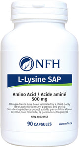 NFH - L-Lysine 500 mg SAP (90 Caps)