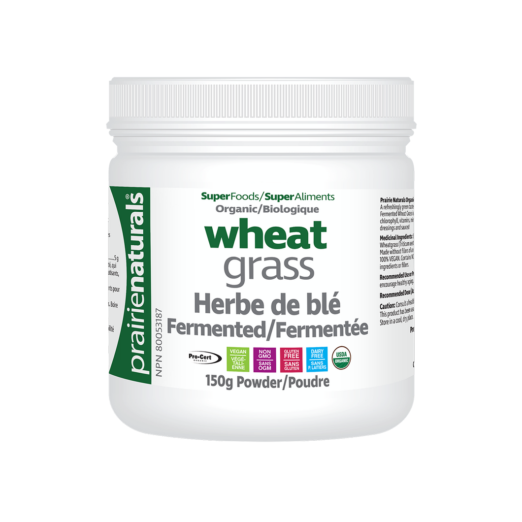 Prairie- Org. Fermented Wheat Grass (150g Powder)