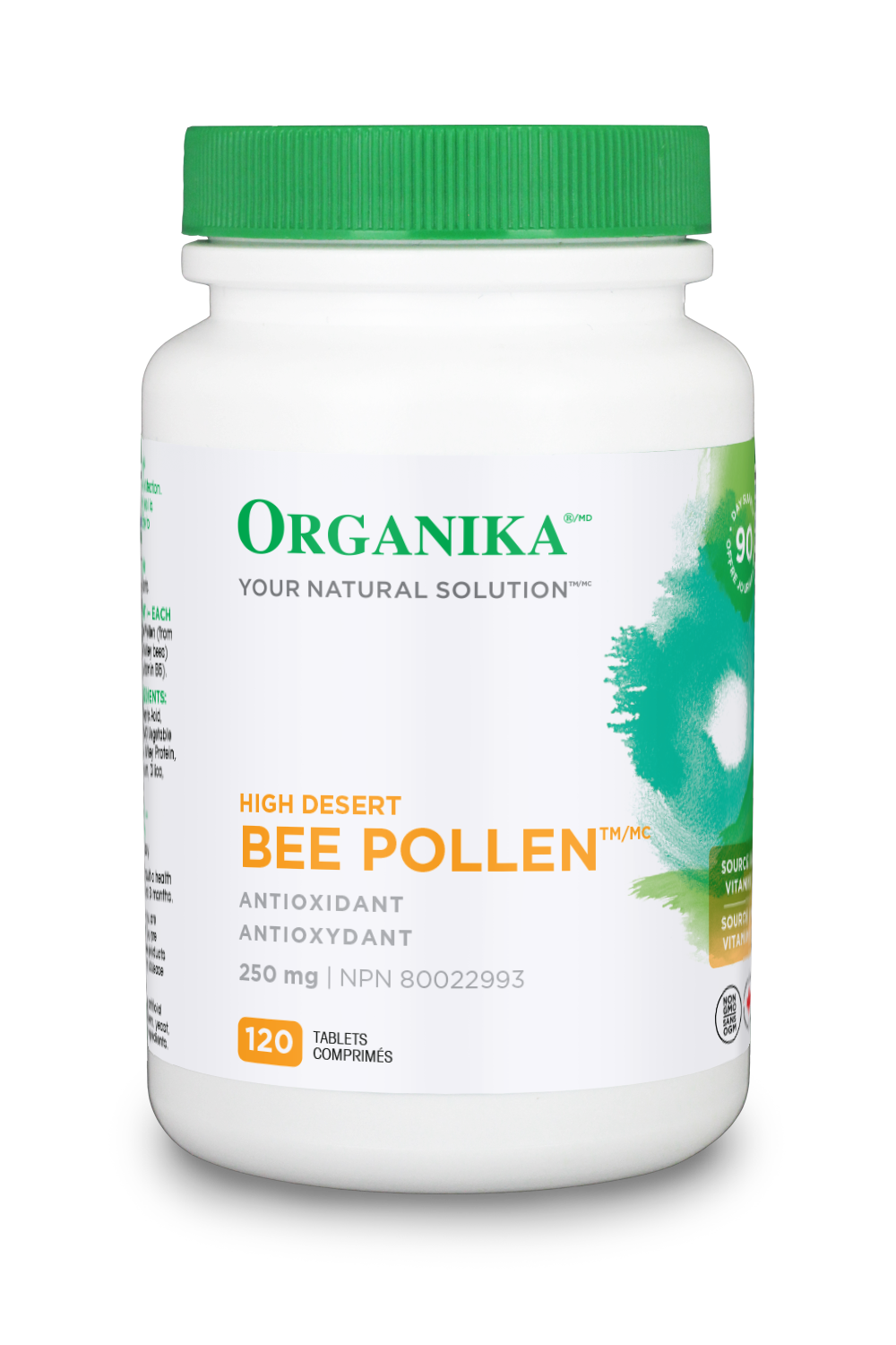 Organika - Bee Pollen (High Desert) (120 caps)