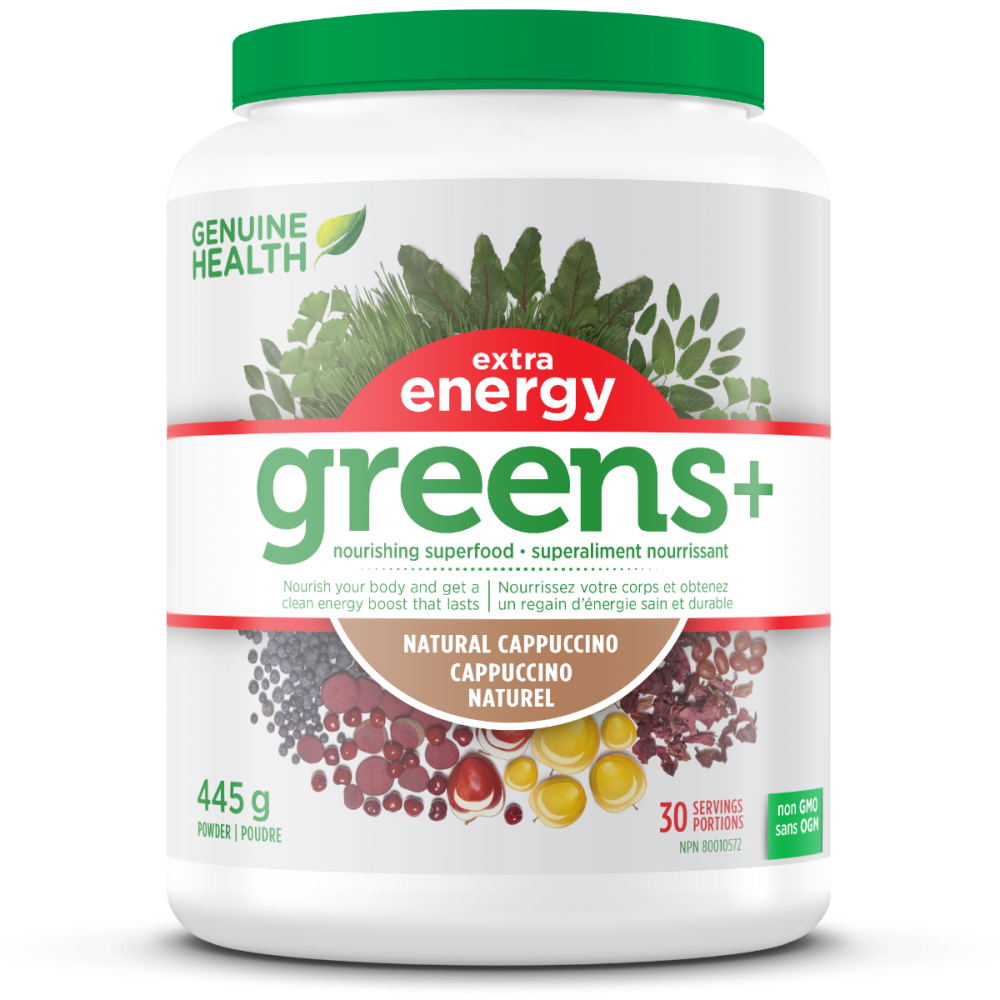 GH- Greens+ Extra Energy Cappuccino 406g