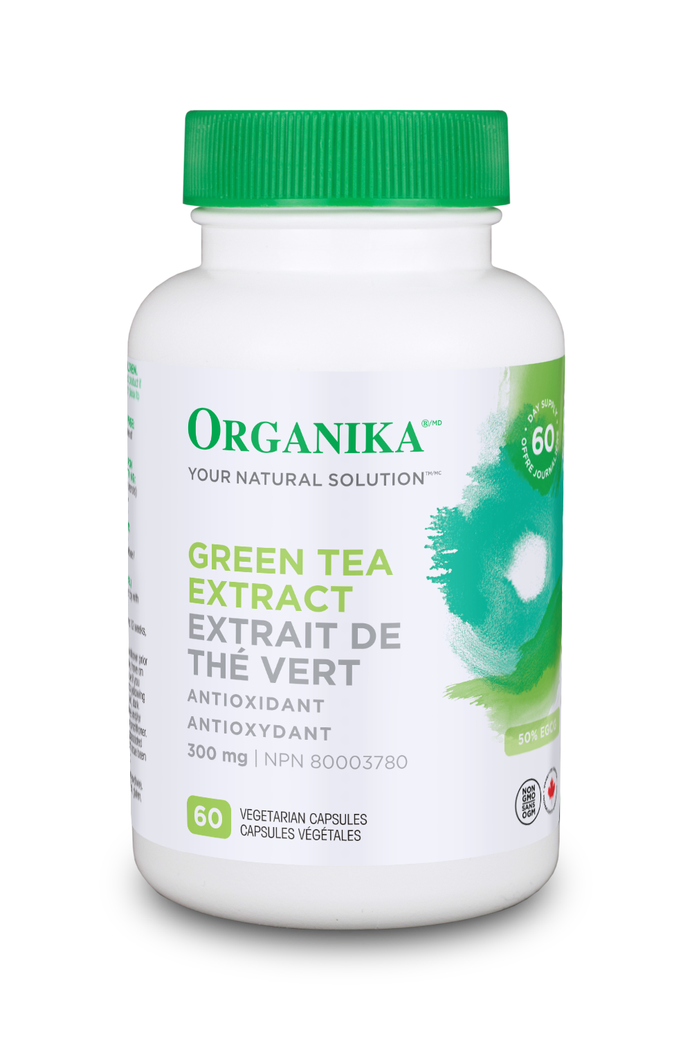 Organika - Green Tea Extract (60 caps)