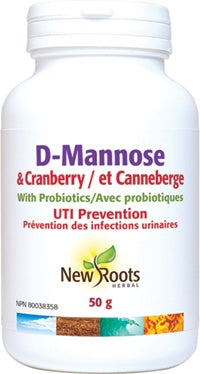 NR- D-Mannose with Cranberry & Probiotics (50g)