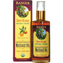 Sweet Orange Aromatherapy Massage Oil