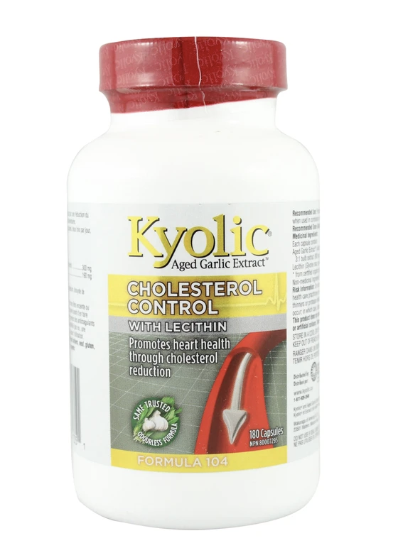 Kyolic - Cholesterol Control with Lecithin (180 Caps)