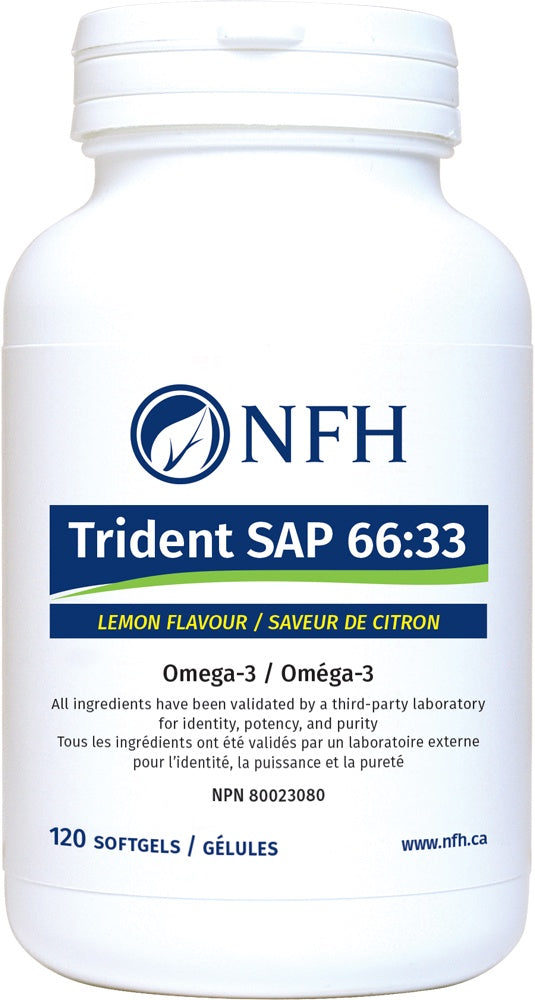 NFH - Trident SAP 66:33 Lemon (120 Softgels)