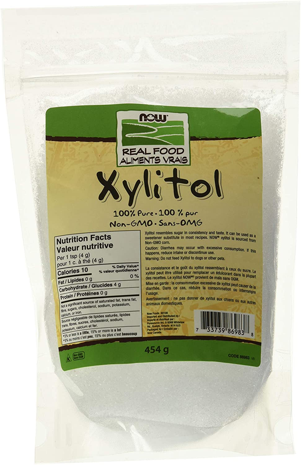 Now - Xylitol Sweetener (454g)