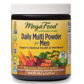 MegaFood- Daily Multi powder for men 89.4g 60 servings