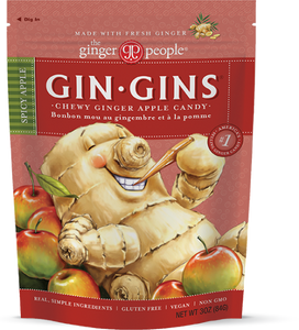 Gin Gins Chewy Ginger Apple Candy (84g)