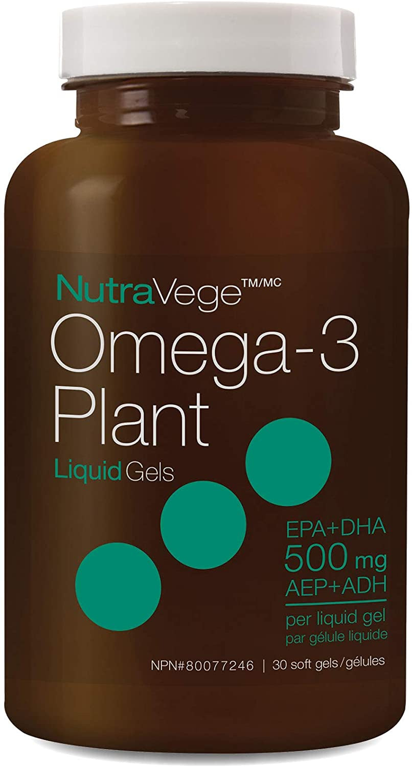 NutraVege Omega 3 Plant (30 Softgels)