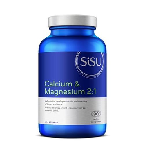 Sisu - Calcium Magnesium 2:1 w/ D2 (90 Tabs)