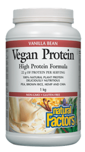NF - Vegan Protein Vanilla Bean (1Kg)