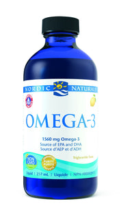 Nordic Naturals Liquid Omega 3 Lemon (237mL)