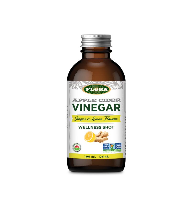 Apple Cider Vinegar Wellness Shot - Ginger & Lemon (100mL)