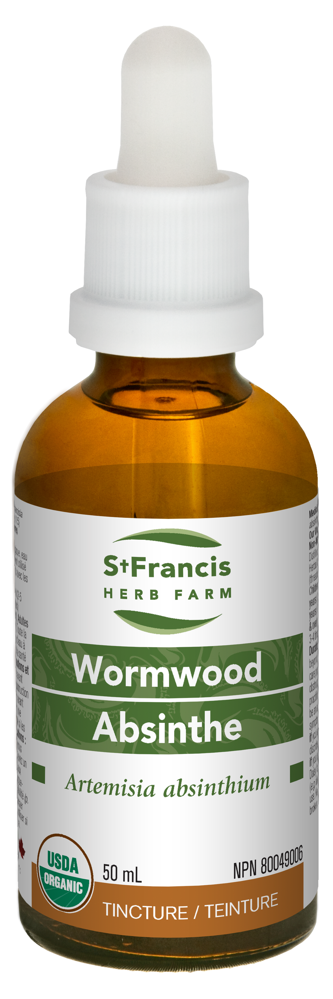 St. Francis- Wormwood Tincture (50mL)